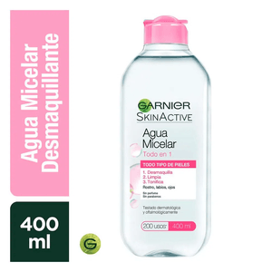 AGUA MICELAR GARNIER 400ML CLASICA