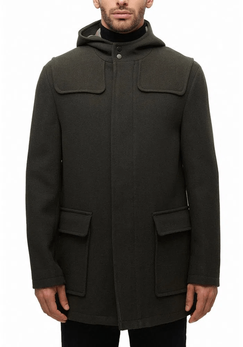 Abrigo Twill Lana Militar
