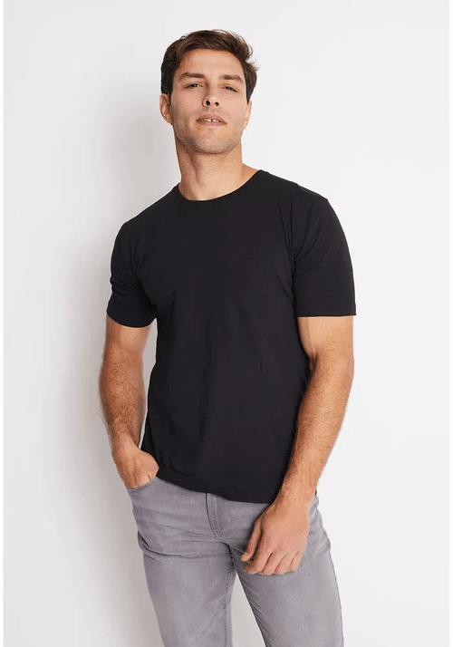 POLERA HOMBRE BÁSICA 100% ALGODÓN