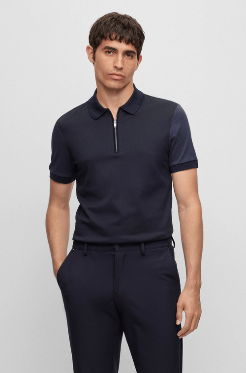 Sweater Dressy Textura Azul